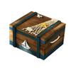 Mediterranean Wooden Retro Treasure Box Three Piece Set Decoration Display Window Display Pirate Style Decoration Storage Box