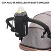 Bike Water Bottle Holder Bag Insulated Bicycle Handlebar Drink Beverage Storage Cooler Bag Pannier for Bike Motorcycle