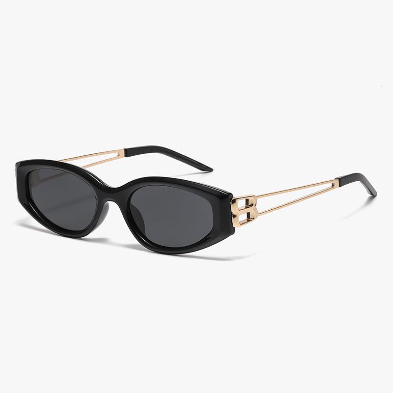 Retro G Cat Eye Sunglasses Futuristic Sunglasses Loop Single Sister Concert Sunglasses