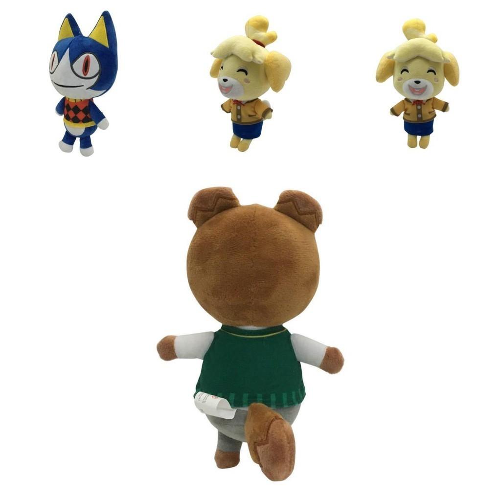 Ultra měkký Animal Crossing Tom Nook Kk plyšák Mýval Vycpávaná panenka Dárek pro fanoušky