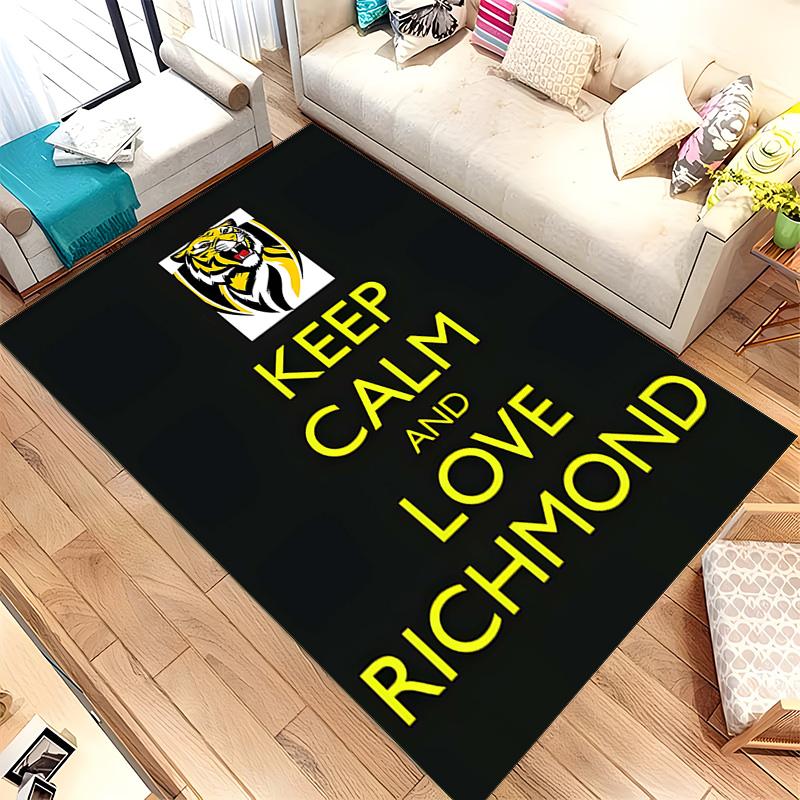 Richmond Football Club (1) Teppich Geeignet Für Wohnzimmer Schlafzimmer Computerräume Essbereiche Und Platzierung Unter Tischen Und Stühlen Auch Eine Ideale Wahl