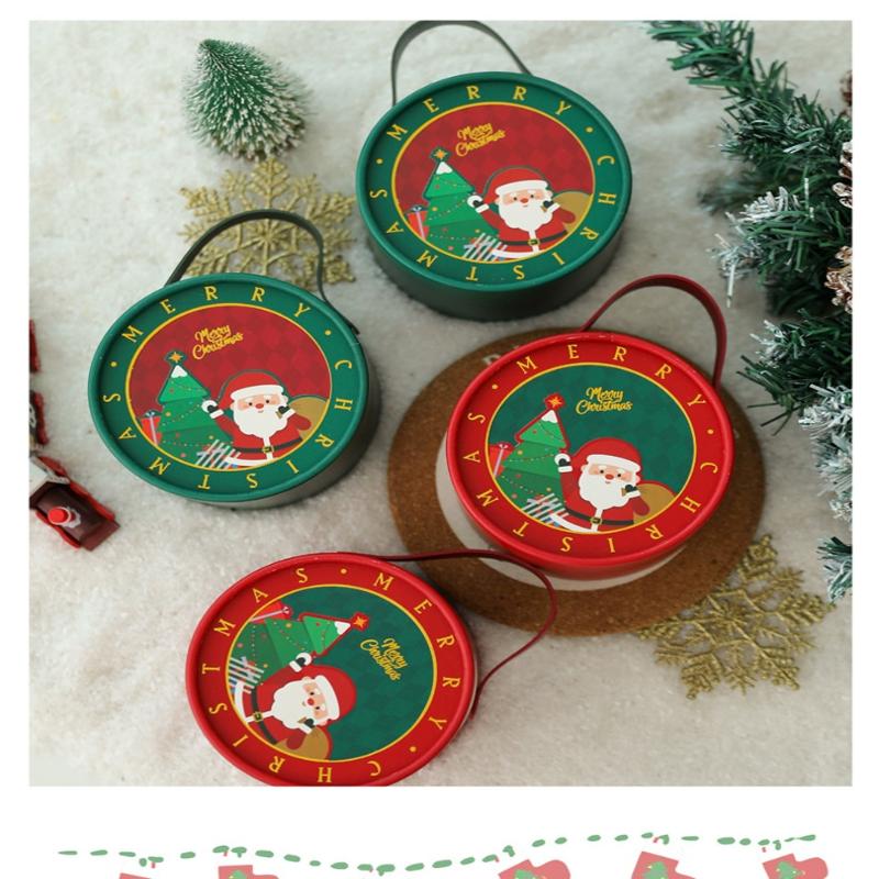 2025 Neue Weihnachts-Apfelbox Geschenkbox Heiligabend Weihnachts-Fruchtverpackungsbox Weihnachtsgeschenkbox (Äpfel ausgenommen)