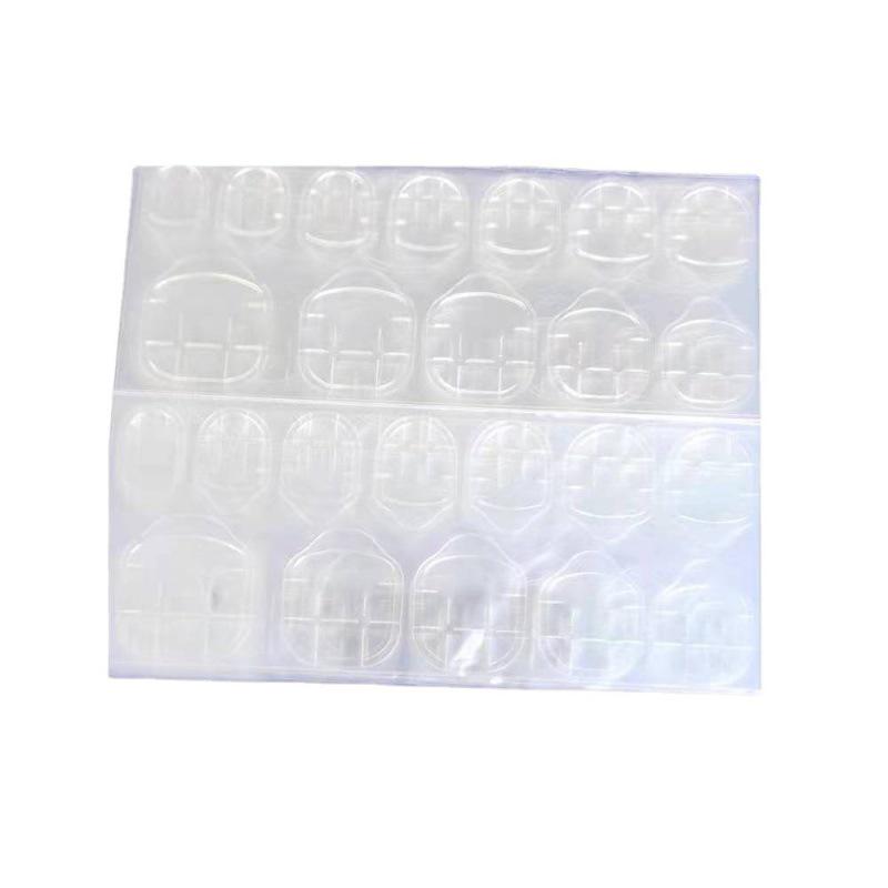 High Viscosity Nail Stickers with Transparent Jelly Glue - Wearable and Removable