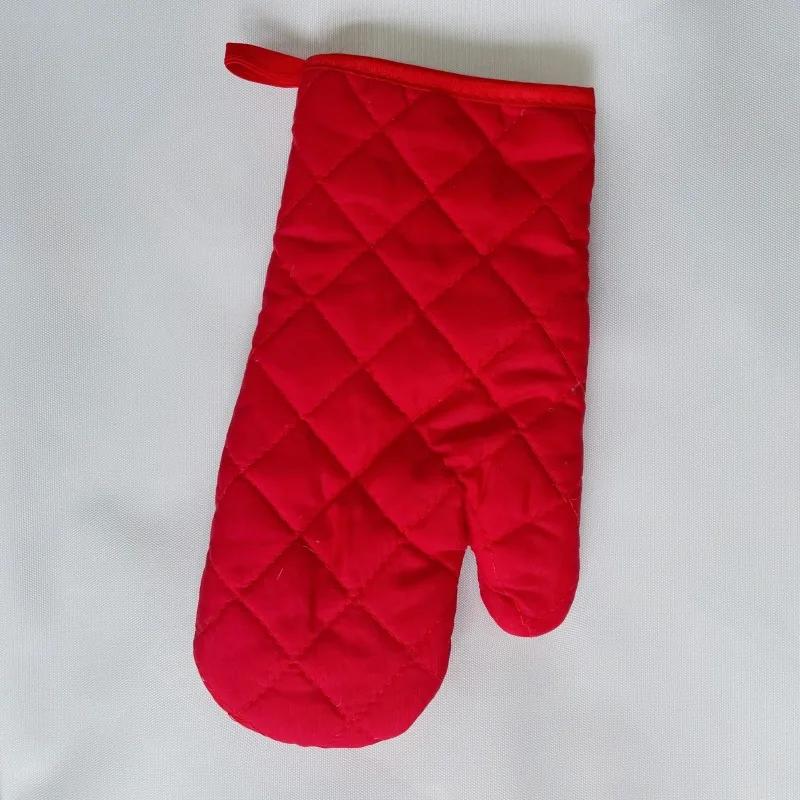 Neu Verdickte Mikrowellen-Herd-Handschuhe Backofen Spezielle Isolierung und Anti-Verbrühungs-Baumwollmaterial