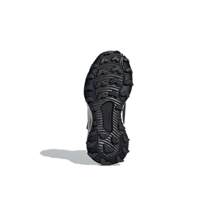 Adidas Fortarun All Terrain K Antiderrapantes Duráveis Cano Médio Sapatos de Corrida para Crianças Sapatos de Corrida para Crianças Preto Cinza GZ0165