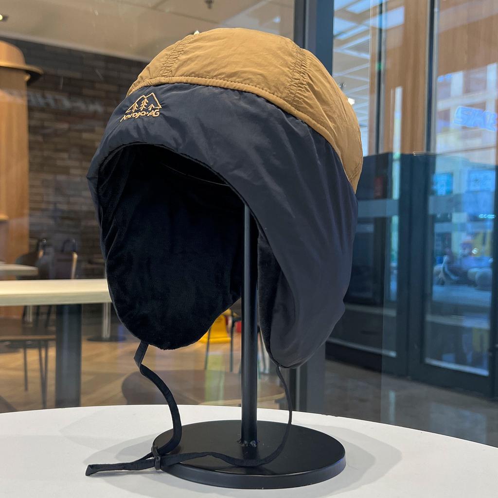 Helmets can be worn, light Lei Feng hats, women's autumn and winter down warm ear protectors, Northeast wind and cold ski caps