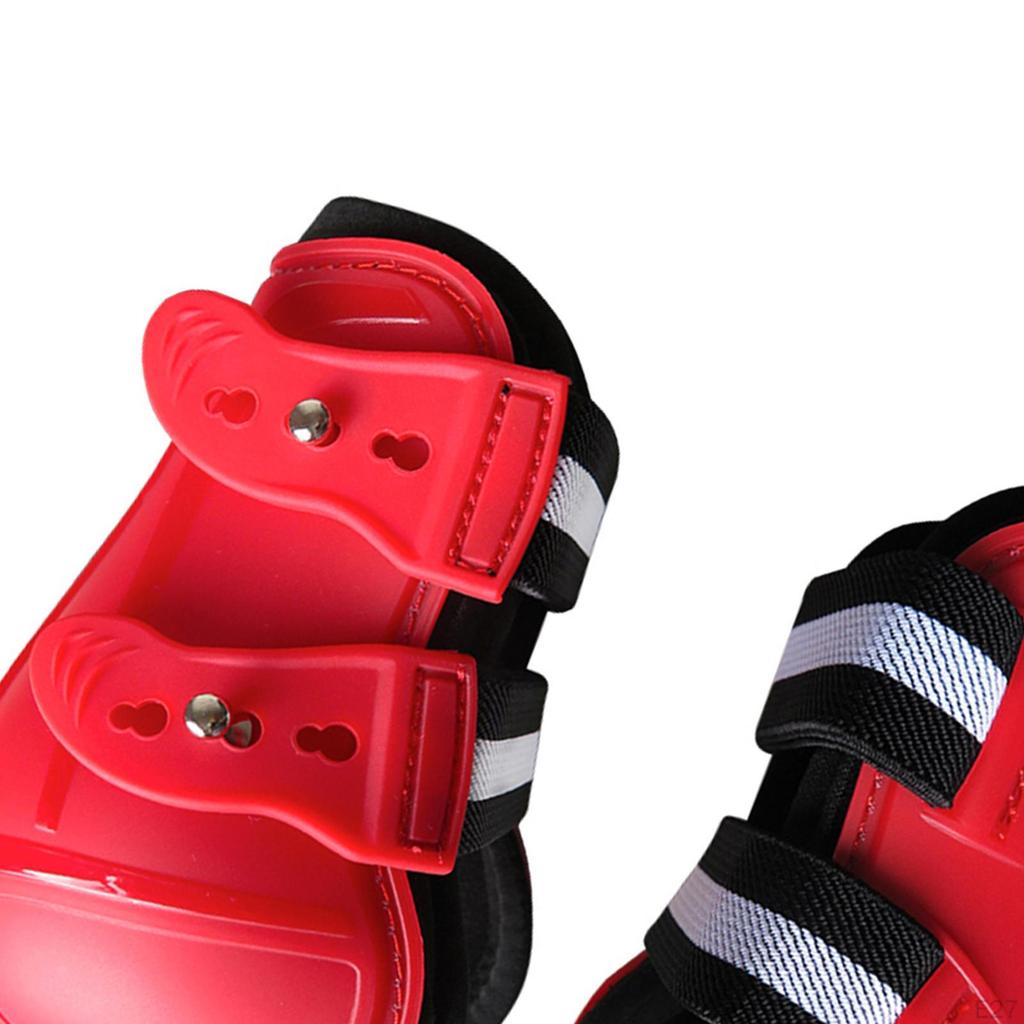 Adjustable Horse Riding Leg Guard Boot Tendon Front Hind Wrap Cover