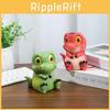 Adorable Cartoon Dinosaur Desk Organizer Cute Resin Pencil Holder For Students