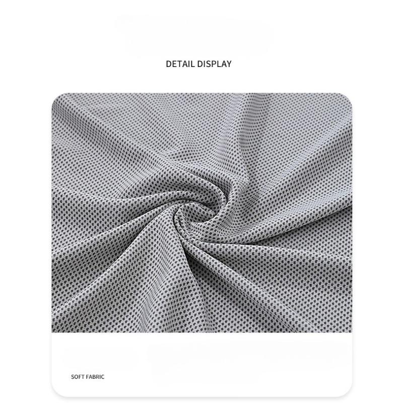 U-shaped cooling hooded towel, minimalist solid color ice cooling towel for fitness, running, and stylish sports