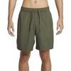 Nike DRI FIT FORM Casual Shorts Men's Olive Green HJ7017-222