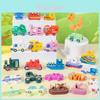 Kids Wooden 3d Animal And Traffic Puzzle With Bright Colors For Brain Development