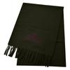 VIVIENNE WESTWOOD Brand Logo Wool Scarf Unisex Couple Style Dark Green Dark Green F (one Size Fits All) In Envelope 81030006-W001I