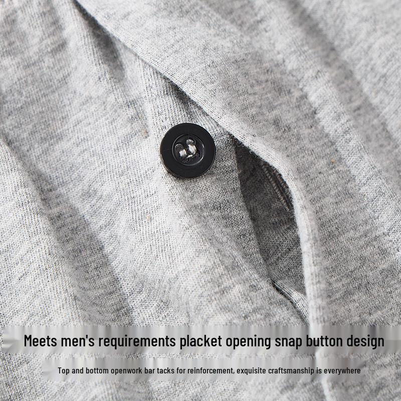 Langsha Men's Pure Cotton Loose Fit Boxer Underwear 3-Pack