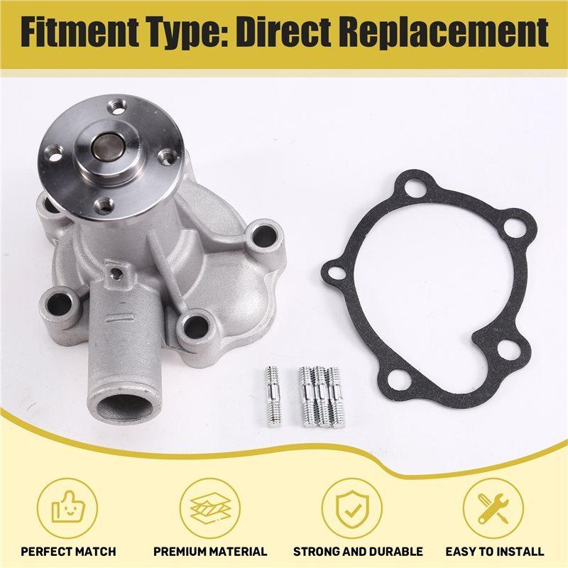 A16P-New Water Pump Replacement Part For Yanmar Tractor Models YM169 YM180 YM186- Part Numbers 121023-42100 129350-42010