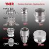 304 Stainless Steel Type D Internal Thread Quick Connector