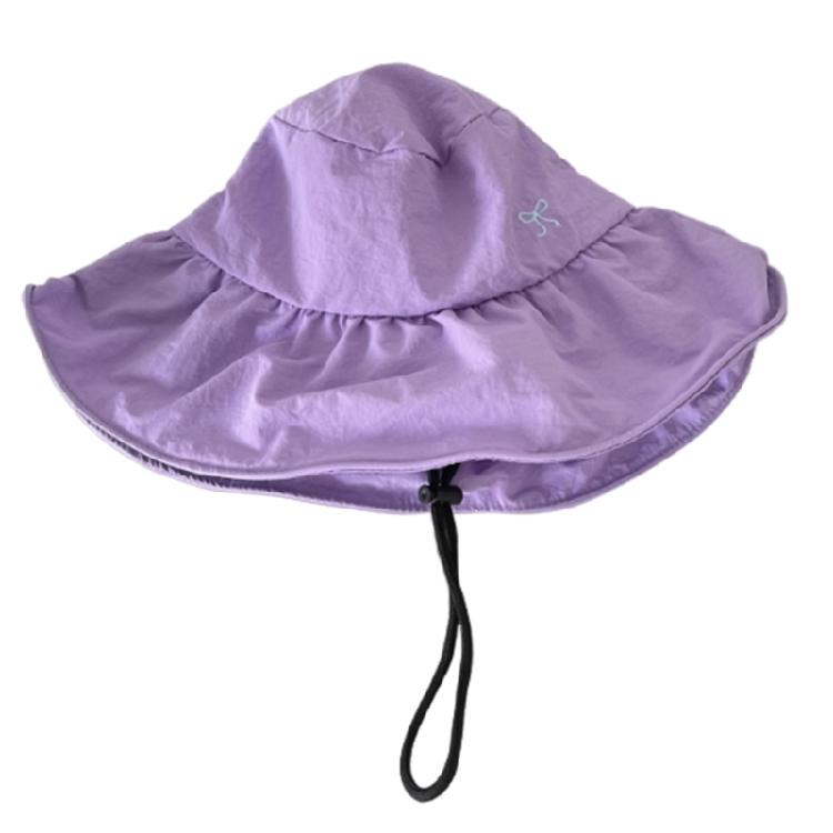 Breathable Bucket Hat Female Beach Sun Hat Outdoor Hiking Fishing Sunproof Hat