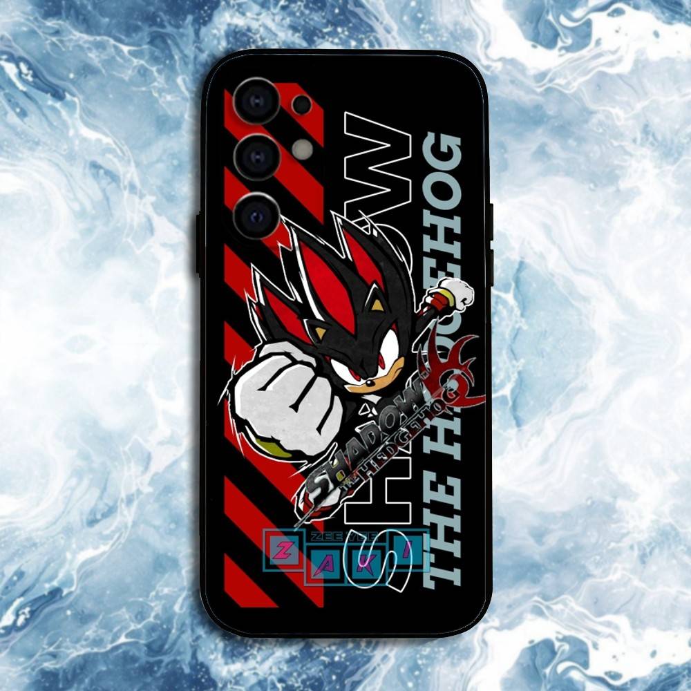 S-Sonic The H-Hedgehog Phone Case For Samsung S25,S24,S21,S22,S23,S30,Ultra,S20,Plus,Fe,Lite Black Shell