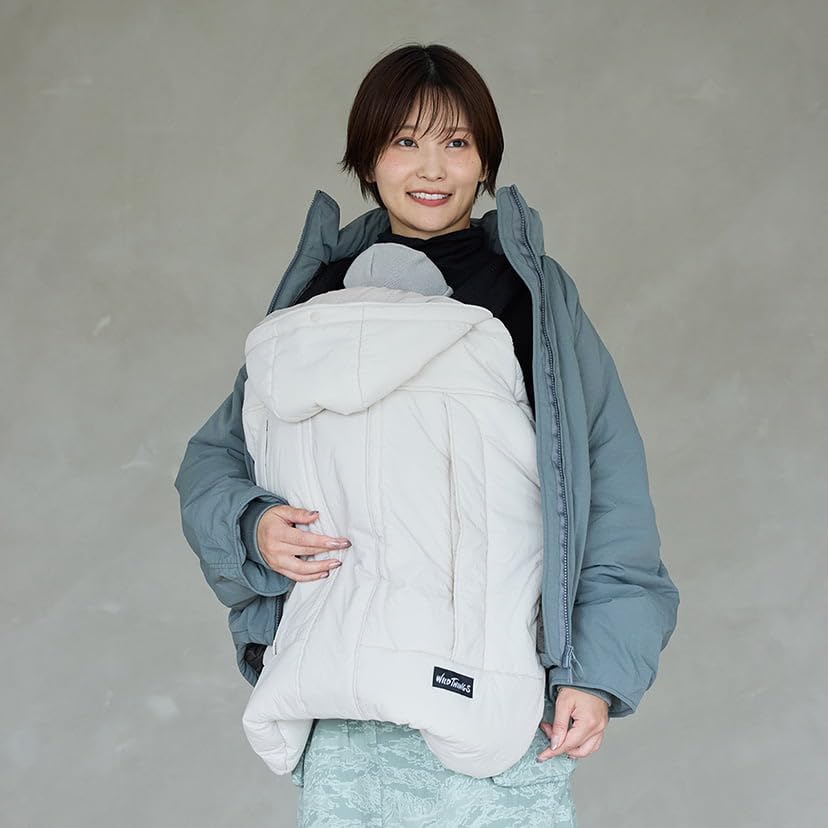 BabyHopper WildThings Monster Cold Weather CKBH0100600 Parka, Cape, Cement, Compact,