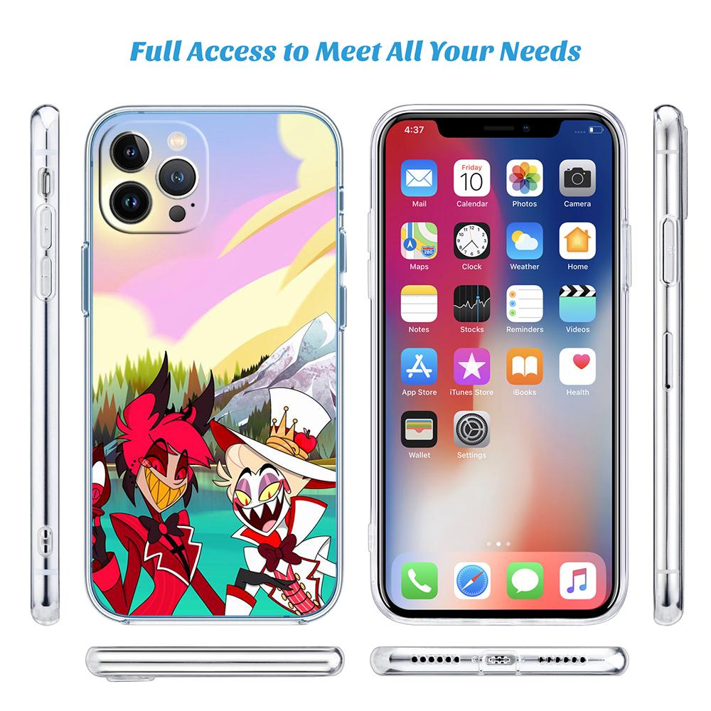 BF68 H-Hazbins Alastor H-Hotels Case for Motorola G10 G20 G30 G31 G32 G34 G35 G41 G42 G50 G51 G52 G55 G60 G60S G62 G71 G72 G75