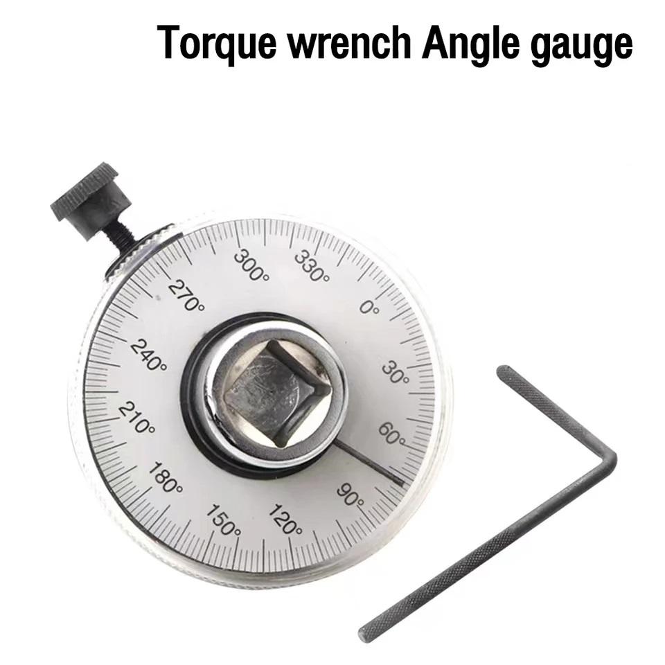 Torque Wrench Torquemeter Dial Hand Tool Auto Service Equipment Garage Calibrated In Degrees Automotive Tools Car Repairing
