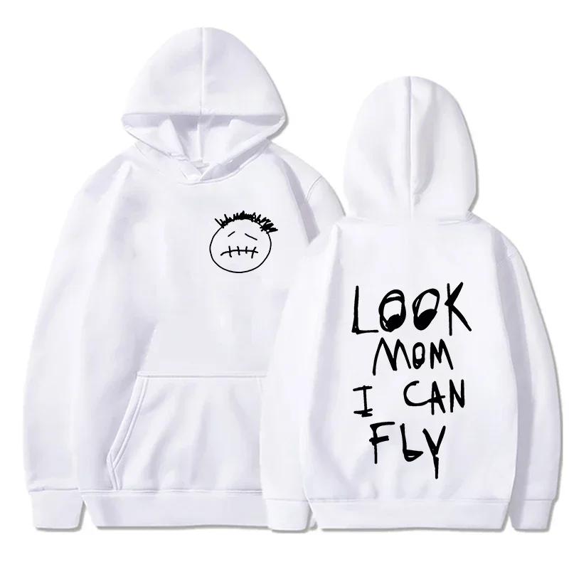 Men's and Women's Plus Size Printed Top, Loose Casual, Soft, Comfortable and Breathable, Outdoor Sports Loose Pullover Hoodie