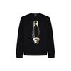 Sweatshirts Men's Black Crew Neck Moderate Other 1008676-1A06226-2B510