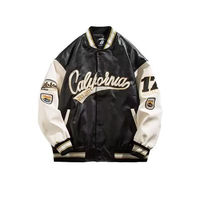 2024 Jaro a Podzim Písmeno Nová Americká Móda Harajuku Retro Bunda Pánská Hip-Hop Volná Street Sportovní Bunda Pánská M-2XL
