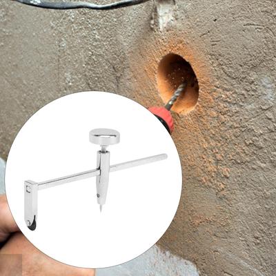 Drywall Circle Hole Cutting Plasterboard Punch Tool Compass for Easy Notching and Adjustable