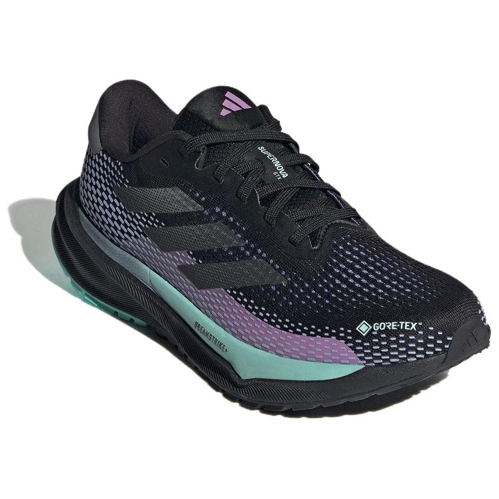 Adidas Women Supernova Gore Tex Core Black Iron Metallic Semi Flash Aqua ID6305