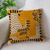 Ägypten Buntes Abstraktes Tiger Büro Kissen Kissenbezug Auto Kissenbezug 45X45CM Lendenkissen Bezug Sofakissenbezug