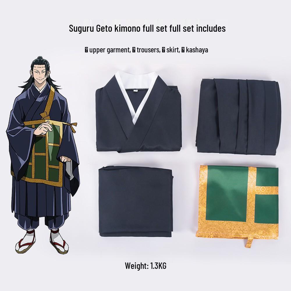 Jujutsu Kaisen Fushiguro Toji Cosplay Kostýmová sada pro muže