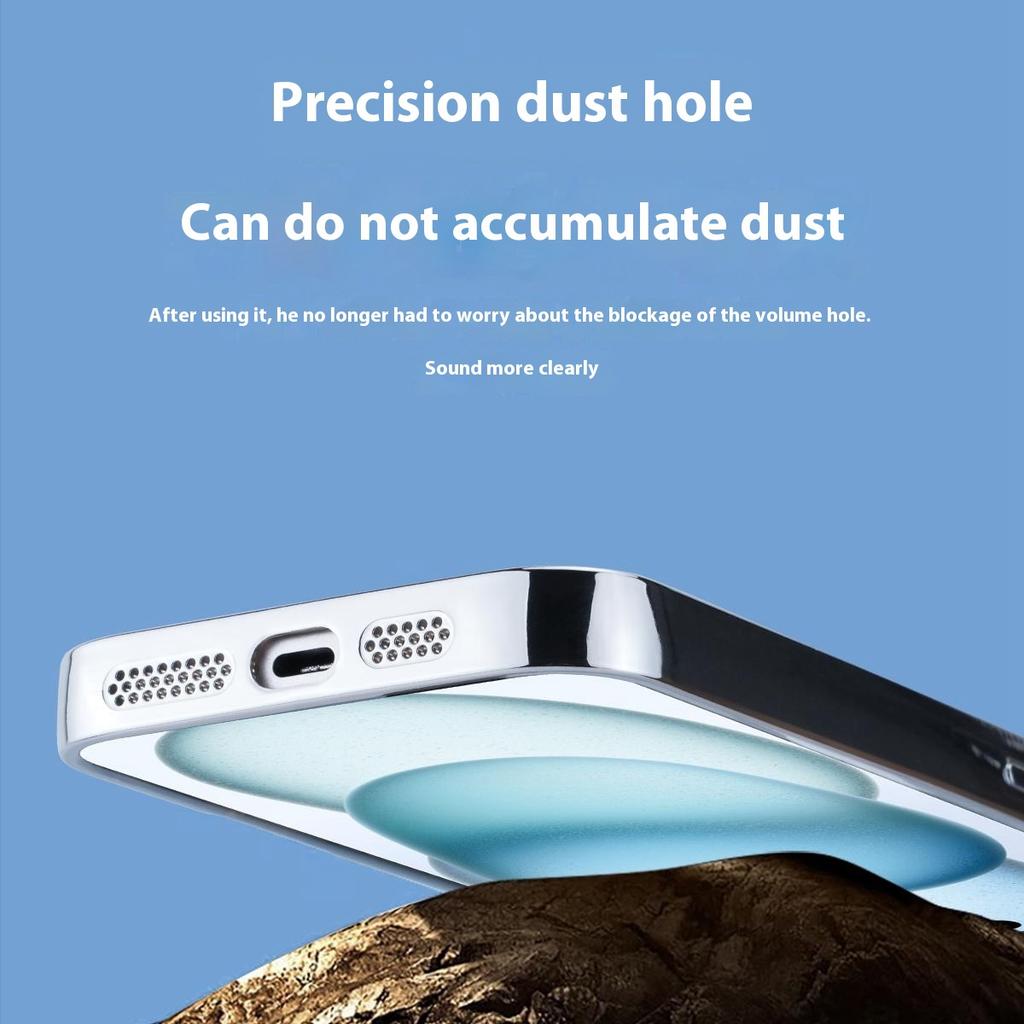 For iPhone 16 Pro Max Magnetic Case PC+TPU Epoxy Real Dried Flower Phone Cover