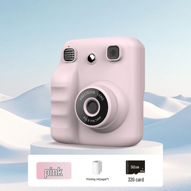 Portable Polaroid Kids Thermal Instant Camera - Children's Day Gift