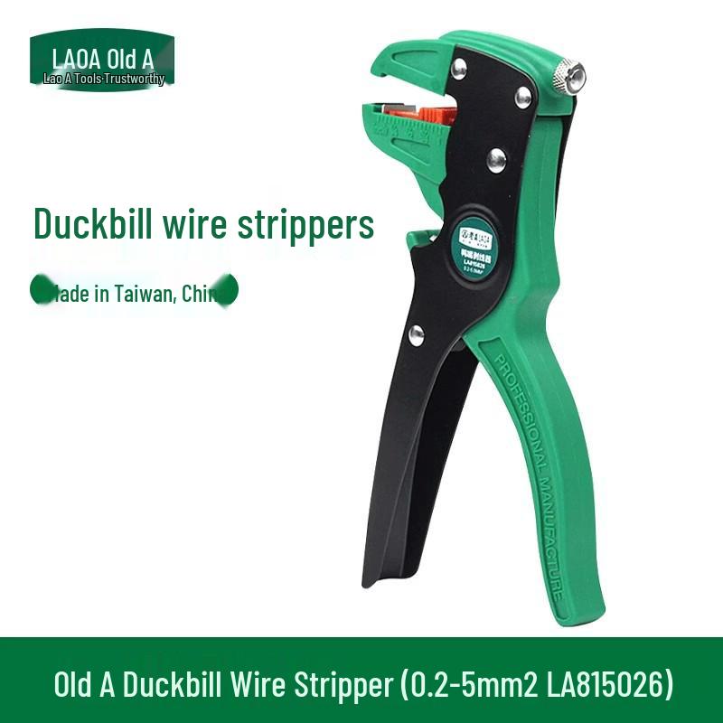Multi-Function Electrician Duck Beak Wire Strippers, Crimpers, and Cutters Pliers LA815026
