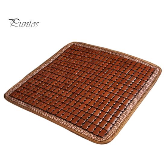 Car Accessories Bamboo Cool Mat Perfect Fitting Non-slip Bottom Layer Breathable Universal Comfortable Sweat-absorption Silicone Summer Cushion
