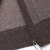 Hengyuanxiang Men's Thick 100% Wool Zipper Vest