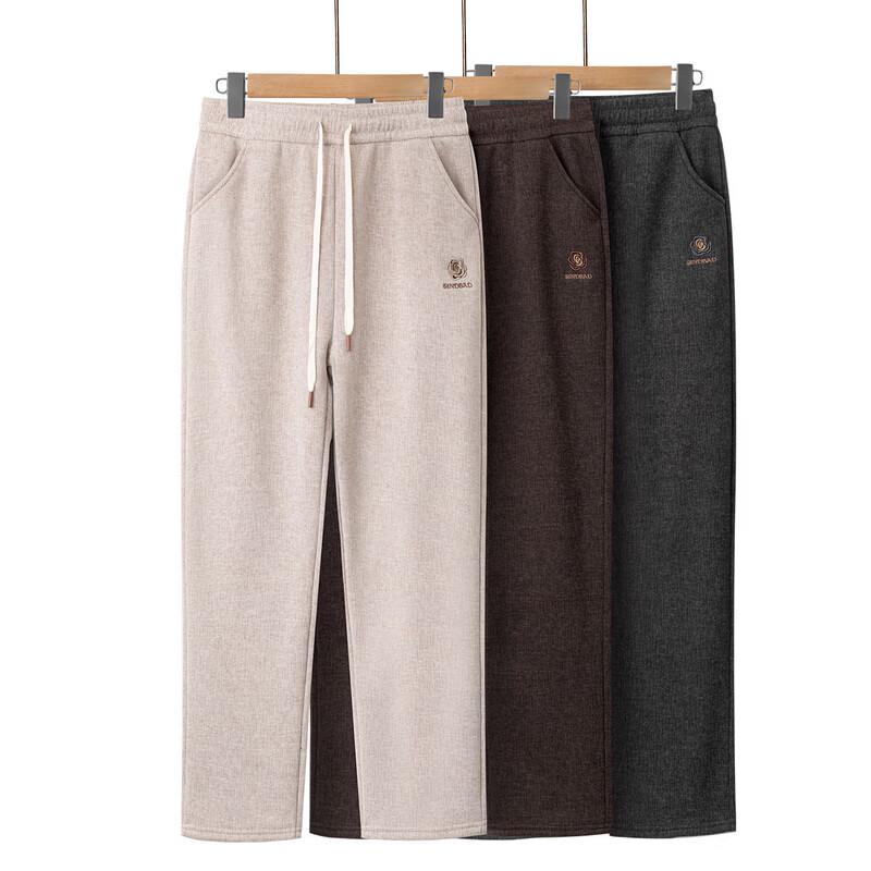 Women's Winter Fleece-Lined Straight-Leg Casual Pants