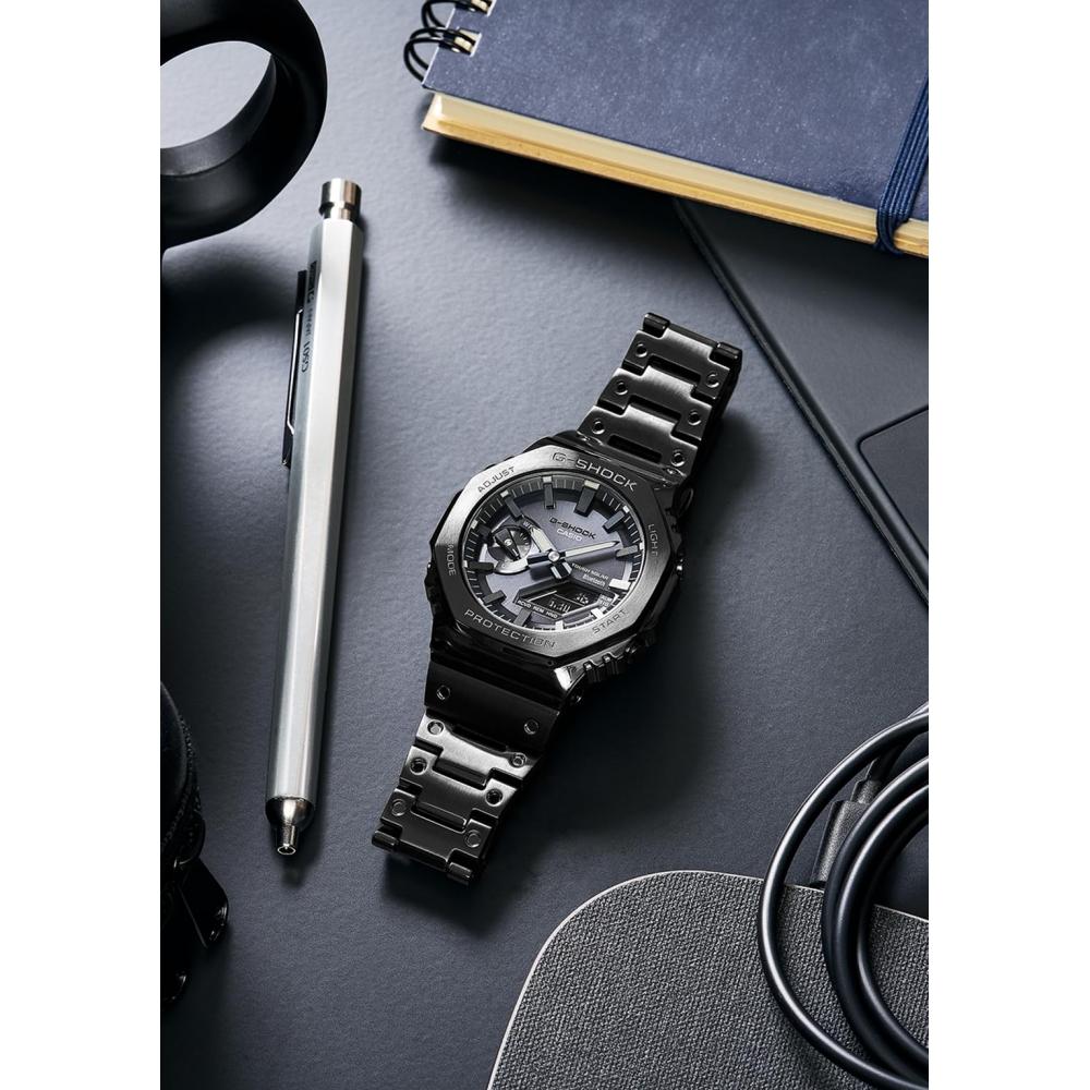 [Casio] G-Shock Watch Full Metal Solar GM-B2100BD-1AJF Men's Black with Bluetooth