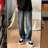 American High Street Jeans Men's Spring and Autumn New Retro Old Trend Loose Straight Wide Leg Drape Casual Trousers