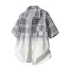 Men's Spring and Autumn Short Sleeved Shirt, Men's Casual Loose Shirt
