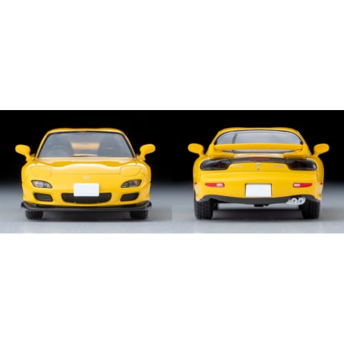 Tomytec Tomica Limited Vintage Neo LV-N267d Mazda RX-7 Type R Bathurst R (Yellow) 2001 Model, Completed