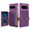 ZM03 For Google Pixel 9 Pro/9 Case with Card Holder PU Leather+TPU Phone Back Cover