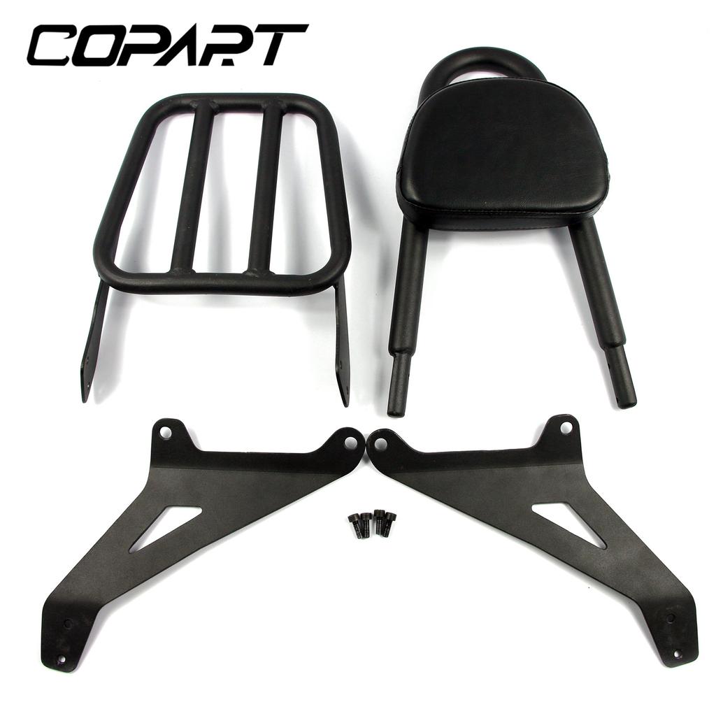 Motorcycle Detachable Backrest Rear Seat Sissy Bar Passenger Luggage Rack For Yamaha Stryker 1300 XVS1300 XVS 1300 All Years