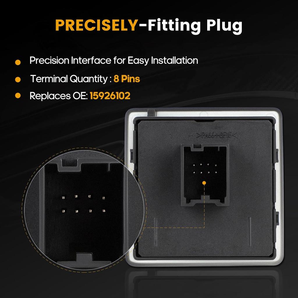 OE 15926102 Front Trailer Brake Controller fits for Cadillac Escalade 2008-2014 for Chevrolet Avalanche 2008-2013 for Chevrolet Silverado 1500