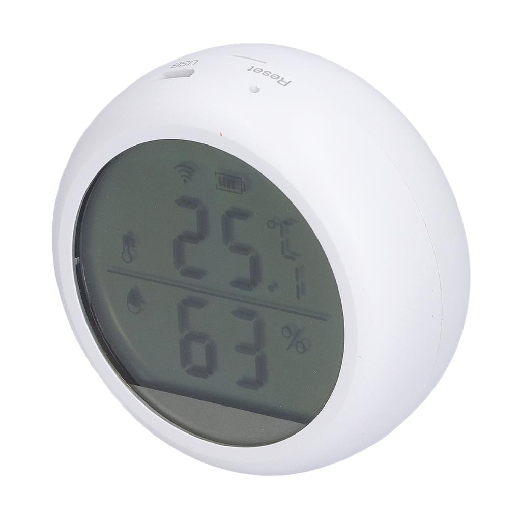 Smart Digital Air Quality Monitor Temperature Humidity Sensor Tester Mini Wall Mounted Air Quality