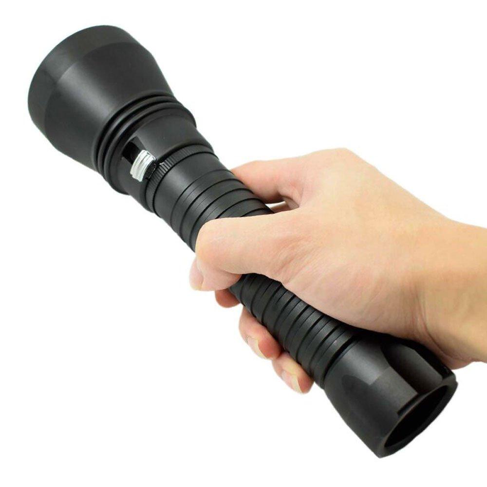 Zmart Cree XHP70 LED Diving Light, 4000 Lumens, 26650 X 2, 100m Waterproof, for Scuba Diving, Night Diving, and More