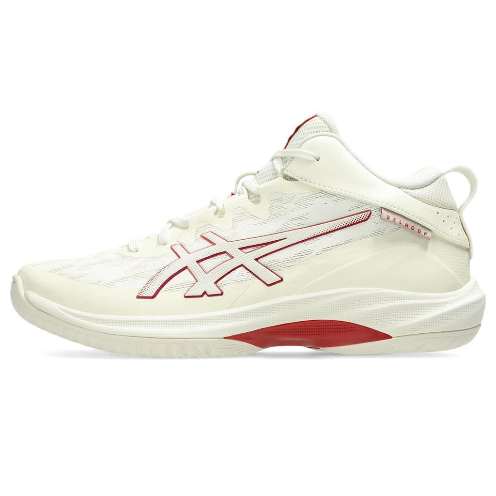 ASICS GELHOOP V17 Basketball Shoes Unisex Size 750 2E (1063A096), Adult, (Ivory/Spice Latte), 29.0 cm,
