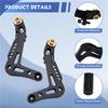 NEW-For Go Kart Pedals Cycling Racing Cart Foot Pedal System For Motorcycles Adjustable Brake Throttle Accelerator Footpegs