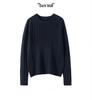 Women's Thickened Cable Knit Cashmere Sweater: Cozy & Versatile for Autumn and Winter
