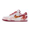 Großes feuriges Pferd Gold schluckend CNY Jahr Polsterung Abriebfest Niedrige Skateboard-Schuhe Unisex China Rot 355152-150